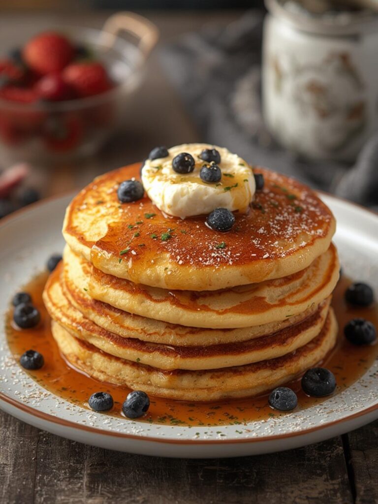 Cottage cheese pancakes